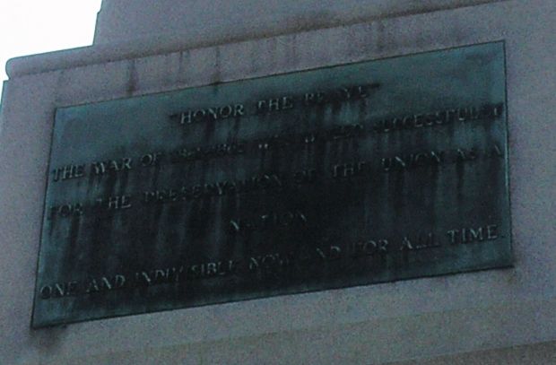 PASSAIC COUNTY SOLDIERS AND SAILORS MEMORIAL PLAQUE B