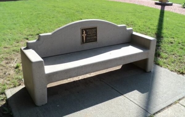 THE FIRES OF FREEDOM WAR MEMORIAL BENCH
