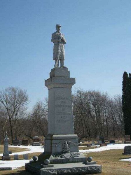 LONG GROVE CEMETERY CIVIL WAR MEMORIAL