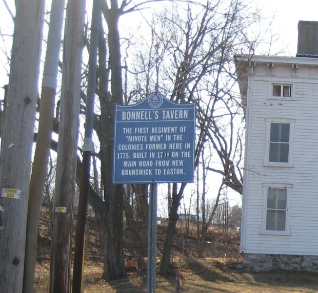 BONNELL’S TAVERN REVOLUTIONARY WAR MEMORIAL MARKER