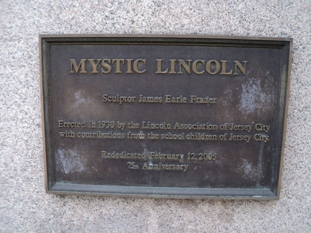 MYSTIC LINCOLN MEMORIAL PLAQUE