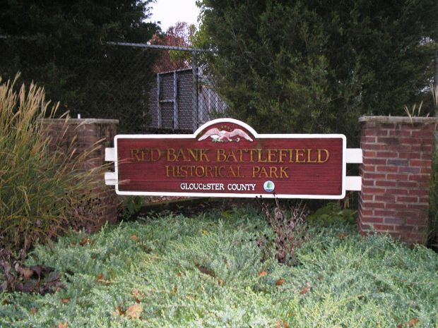 RED BANK BATTLEFIELD HISTORICAL PARK MEMORIAL MARKER