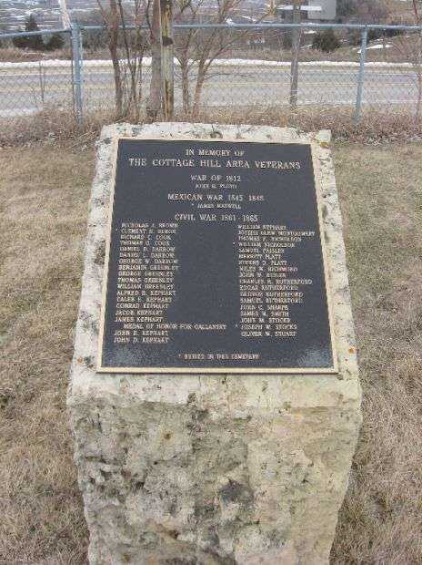 THE COTTAGE HILL AREA VETERANS MEMORIAL