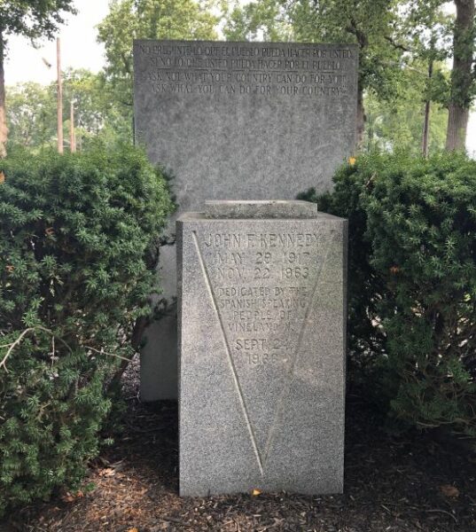 VINELAND JOHN F. KENNEDY MEMORIAL