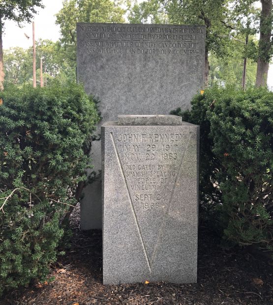 VINELAND JOHN F. KENNEDY MEMORIAL