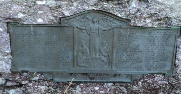 NORTH ARLINGTON WAR MEMORIAL PLAQUE A