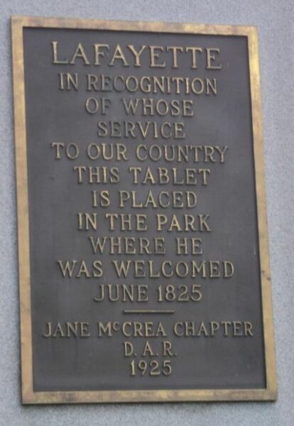WASHINGTON COUNTY CIVIL WAR MEMORIAL PLAQUE A