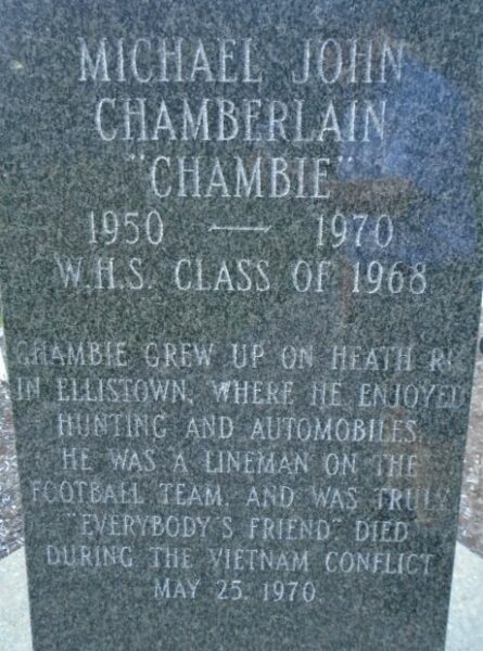 WAVERLY VIETNAM WAR MEMORIAL SIDE A