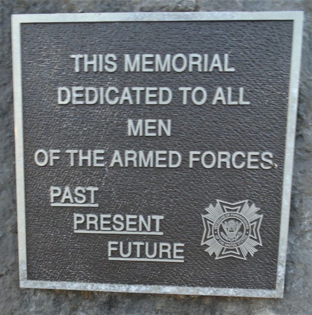 WAVERLY ARMED FORCES MEMORIAL PLAQUE