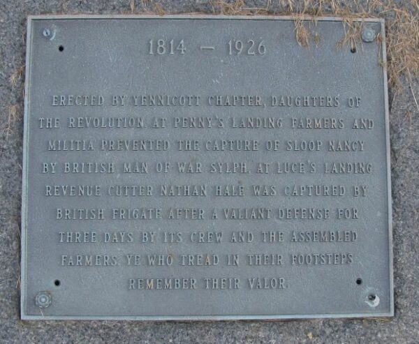 PENNY’S LANDING WAR MEMORIAL PLAQUE