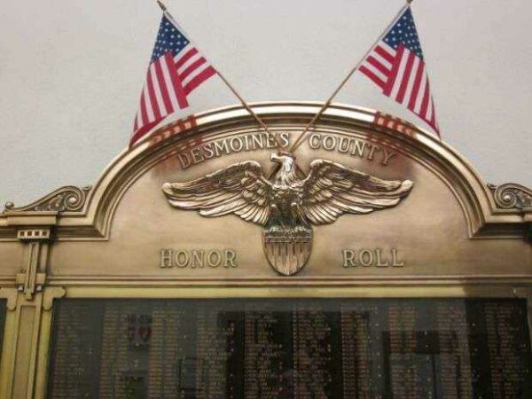 DES MOINES COUNTY HONOR ROLL MEMORIAL