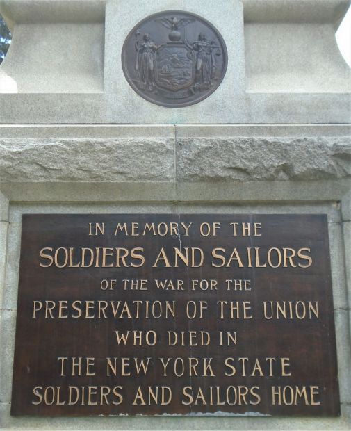 BATH NATIONAL CEMETERY CIVIL WAR MEMORIAL PLAQUE