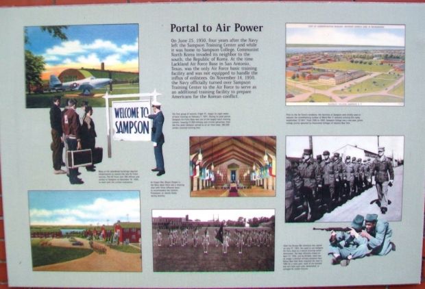 PORTAL TO AIR POWER WAR MEMORIAL PANEL