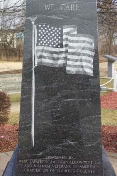 PENNSYLVANIA NATIONAL GUARD TROOP TRAIN ACCIDENT MEMORIAL SIDE D
