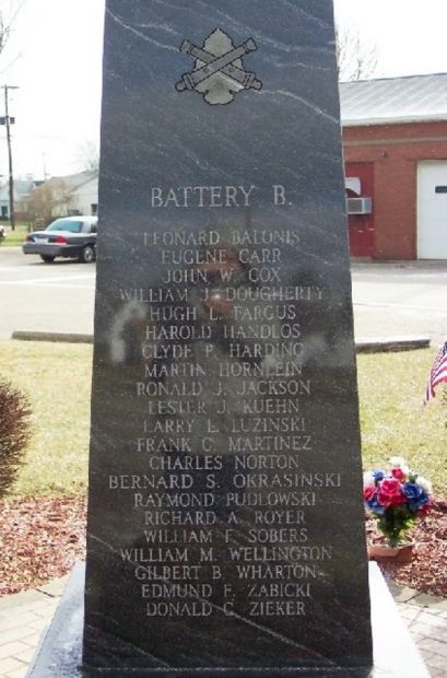 PENNSYLVANIA NATIONAL GUARD TROOP TRAIN ACCIDENT MEMORIAL SIDE A