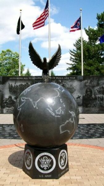 MIDDLETOWN ALL VETERANS MEMORIAL GLOBE
