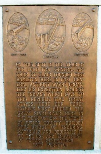 FOUNDING OF FORT HAMILTON MEMORIAL PLAQUE