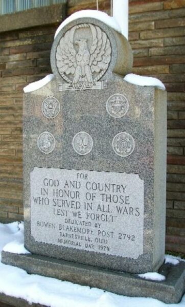 VFW POST 2792 ALL WARS VETERANS MEMORIAL