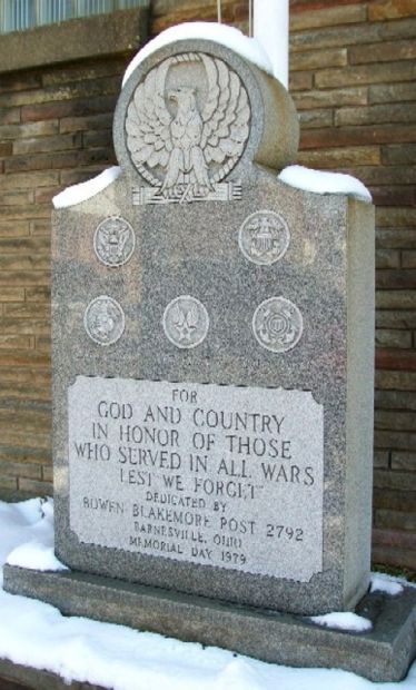 VFW POST 2792 ALL WARS VETERANS MEMORIAL