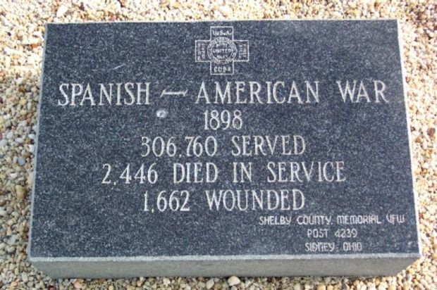 HARROD VETERANS MEMORIAL TABLET F