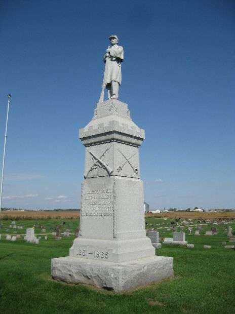 EDGEWOOD CEMETERY CIVIL WAR MEMORIAL
