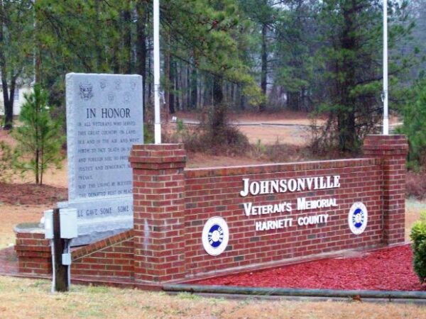 JOHNSONVILLE VETERAN’S MEMORIAL HARNETT COUNTY MEMORIAL