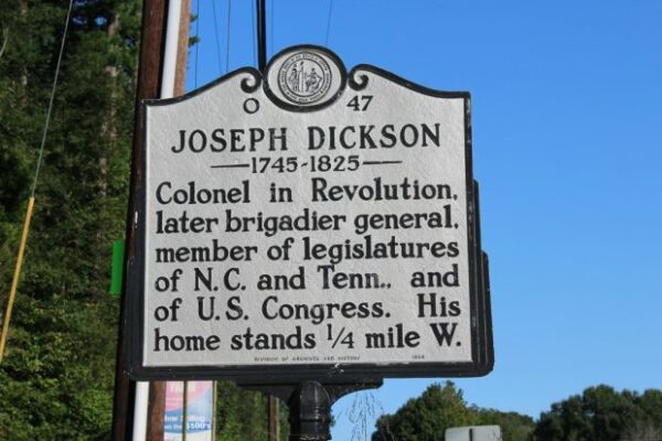 JOSEPH DICKSON REVOLUTIONARY WAR MEMORIAL MARKER