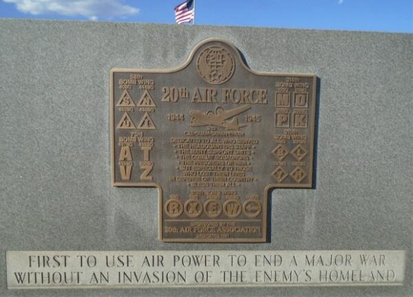 20TH AIR FORCE WAR MEMORIAL