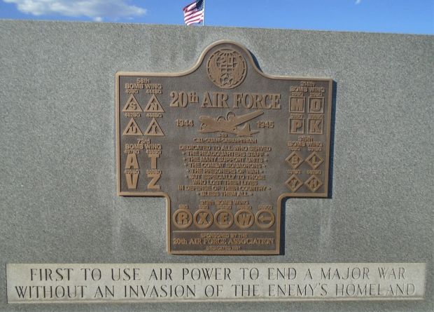 20TH AIR FORCE WAR MEMORIAL