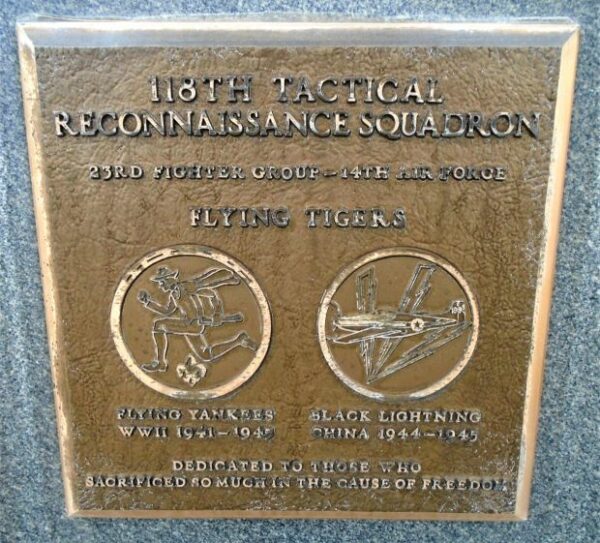 118TH TACTICAL RECONNAISSANCE SQUADRON WAR MEMORIAL