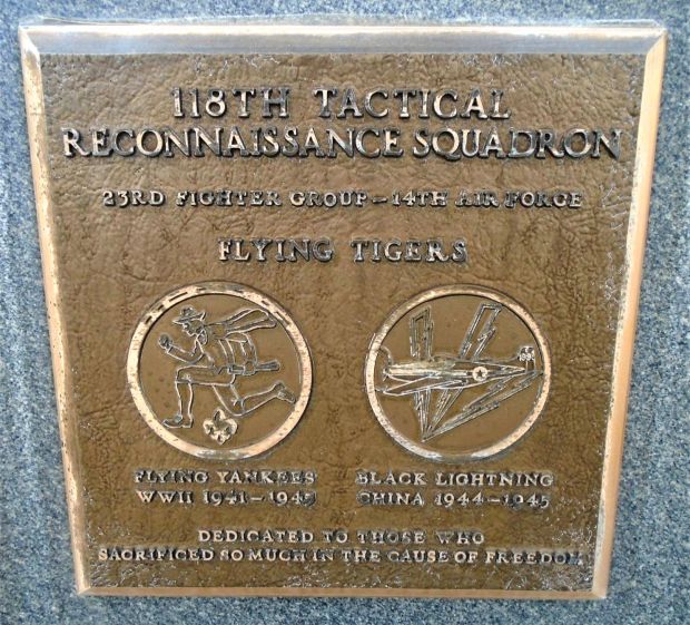 118TH TACTICAL RECONNAISSANCE SQUADRON WAR MEMORIAL