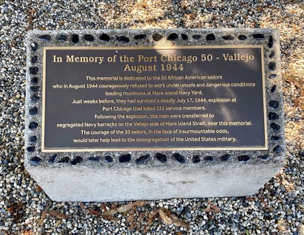 IN MEMORY OF THE PORT CHICAGO 50-VALLEJO MEMORIAL