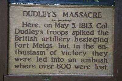 DUDLEY’S MASSACRE MEMORIAL MARKER