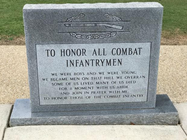 ALABAMA COMBAT INFANTRYMEN MEMORIAL BACK