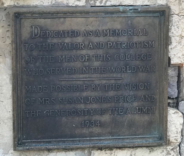 FLORENCE STATE TEACHERS COLLEGE MEMORIAL AMPHITHEATER PLAQUE B