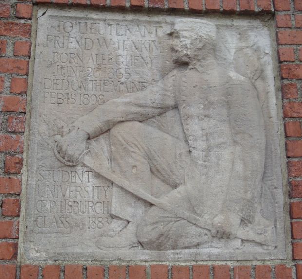 PITTSBURGH TORPEDO PORT USS MAINE MEMORIAL RELIEF B