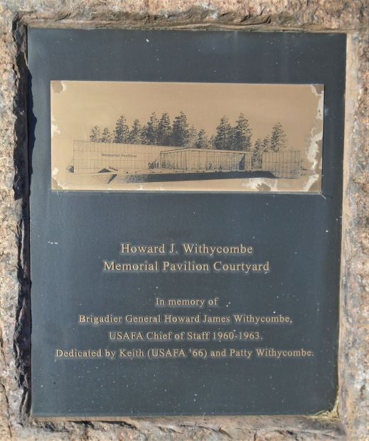 HOWARD J. WITHYCOMB MEMORIAL PAVILION COURTYARD PLAQUE