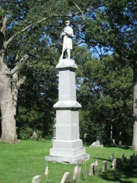 OAKLAND CEMETERY CIVIL WAR SOLDIER MEMORIAL