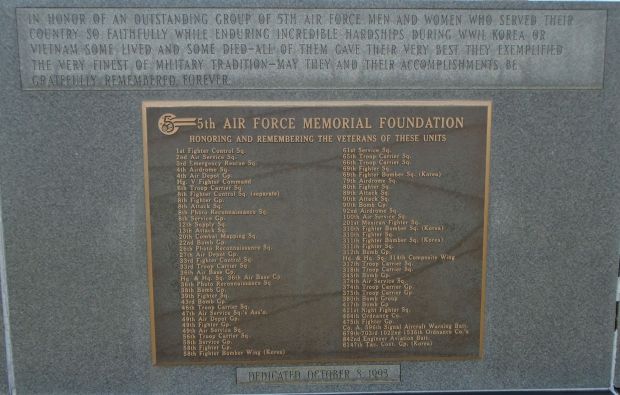 5TH AIR FORCE MEMORIAL FOUNDATION