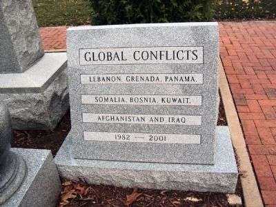 SPIRIT OF ’76 GLOBAL CONFICTS MEMORIAL