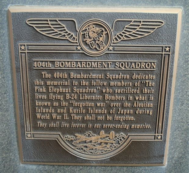USAF ACADEMY 40TH BOMBARDMENT SQUADRON WAR MEMORIAL PLAQUE