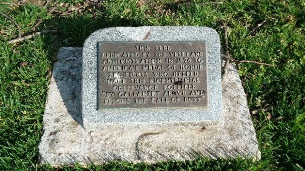 AMERICA’S MEDAL OF HONOR RECIPIENTS MEMORIAL TREE PLAQUE