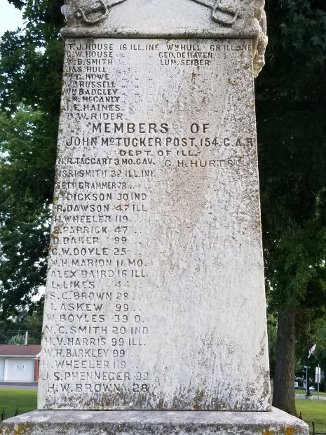 BARRY CIVIL WAR MEMORIAL  SIDE D