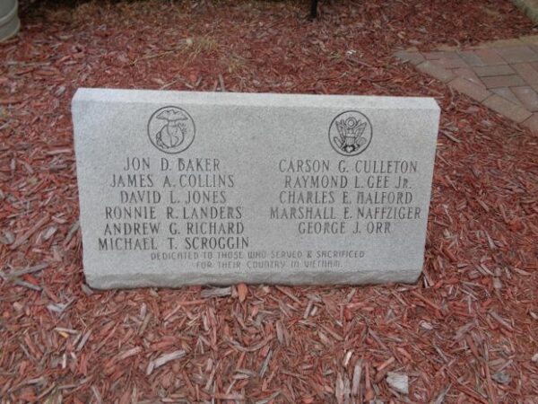 LINCOLN VIETNAM WAR HONOR ROLL MEMORIAL