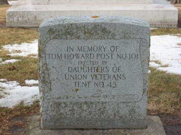TOM HOWARD POST NO. 101 MEMORIAL