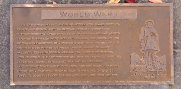 CARBONDALE VETERANS MEMORIAL PLAZA PLAQUE D