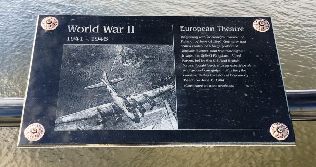 TOM STAED VETERANS MEMORIAL BRIDGE PLAQUE W