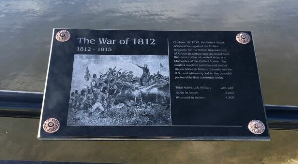 TOM STAED VETERANS MEMORIAL BRIDGE PLAQUE R