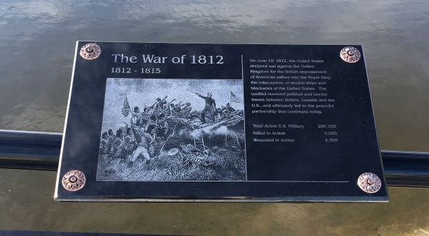 TOM STAED VETERANS MEMORIAL BRIDGE PLAQUE R