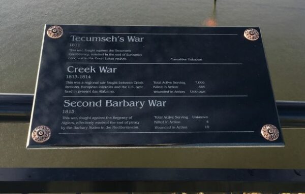 TOM STAED VETERANS MEMORIAL BRIDGE PLAQUE Q